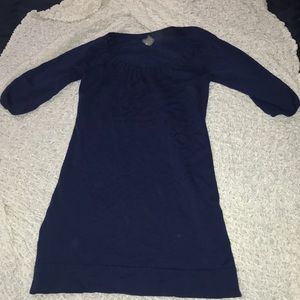 Blue Ann Taylor sweater dress